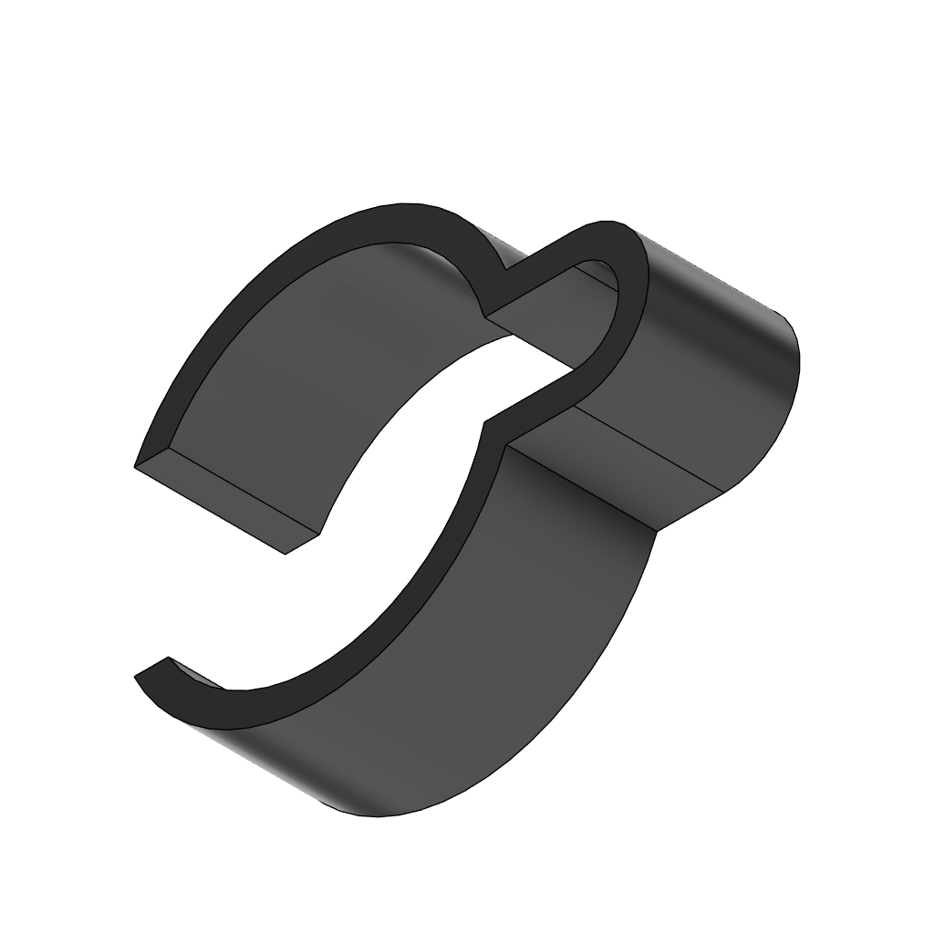 Intake Clip render